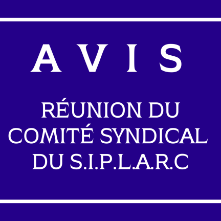 Avis Comité Syndical