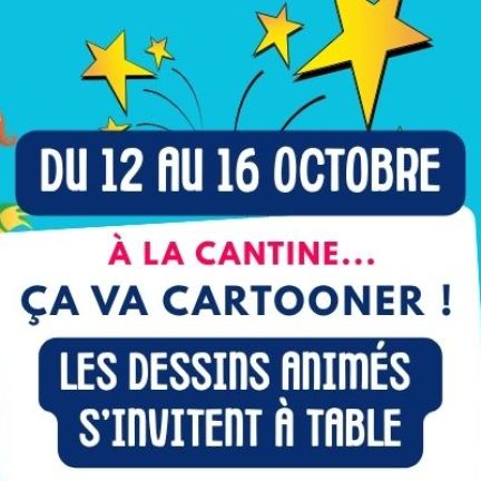 Illustration pour le menus Dessins Animés