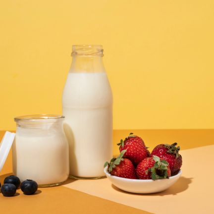 fruits et lait