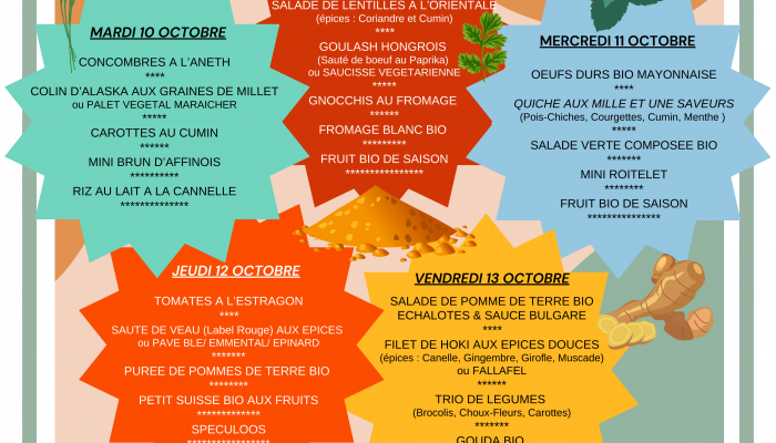 Affiche Semaine du Goût
