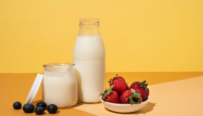 fruits et lait