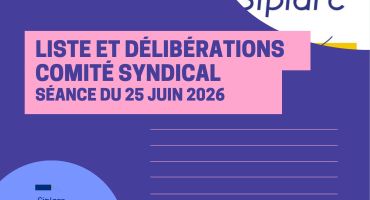 Liste & Délibérations Comité Syndical séance du 25 juin 2025
